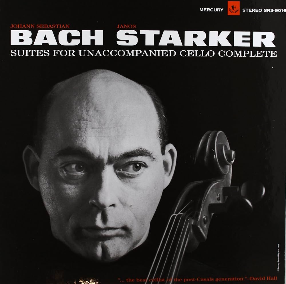 Janos Starker - Bach: 6 Solo Cello Suites (3LP)