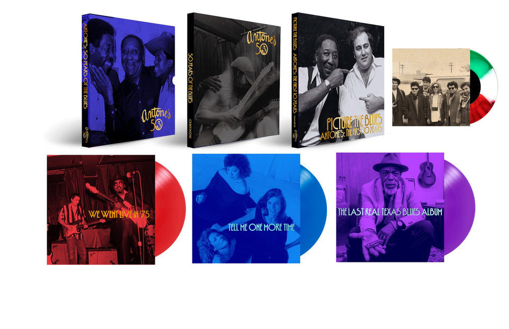 Various Artists Antones: 50 Years Of The Blues (4LP)(Coloured)