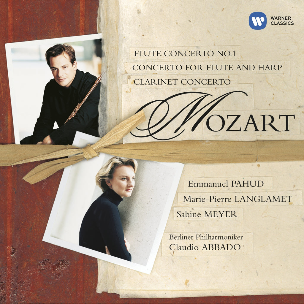 Mozart - Concerto For Flute And Harp, Clarinet Concerto