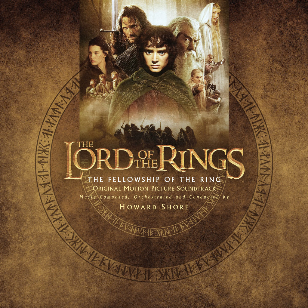 OST - The Lord Of The Rings: Fellowship Of The Rings (2LP)(Clear)