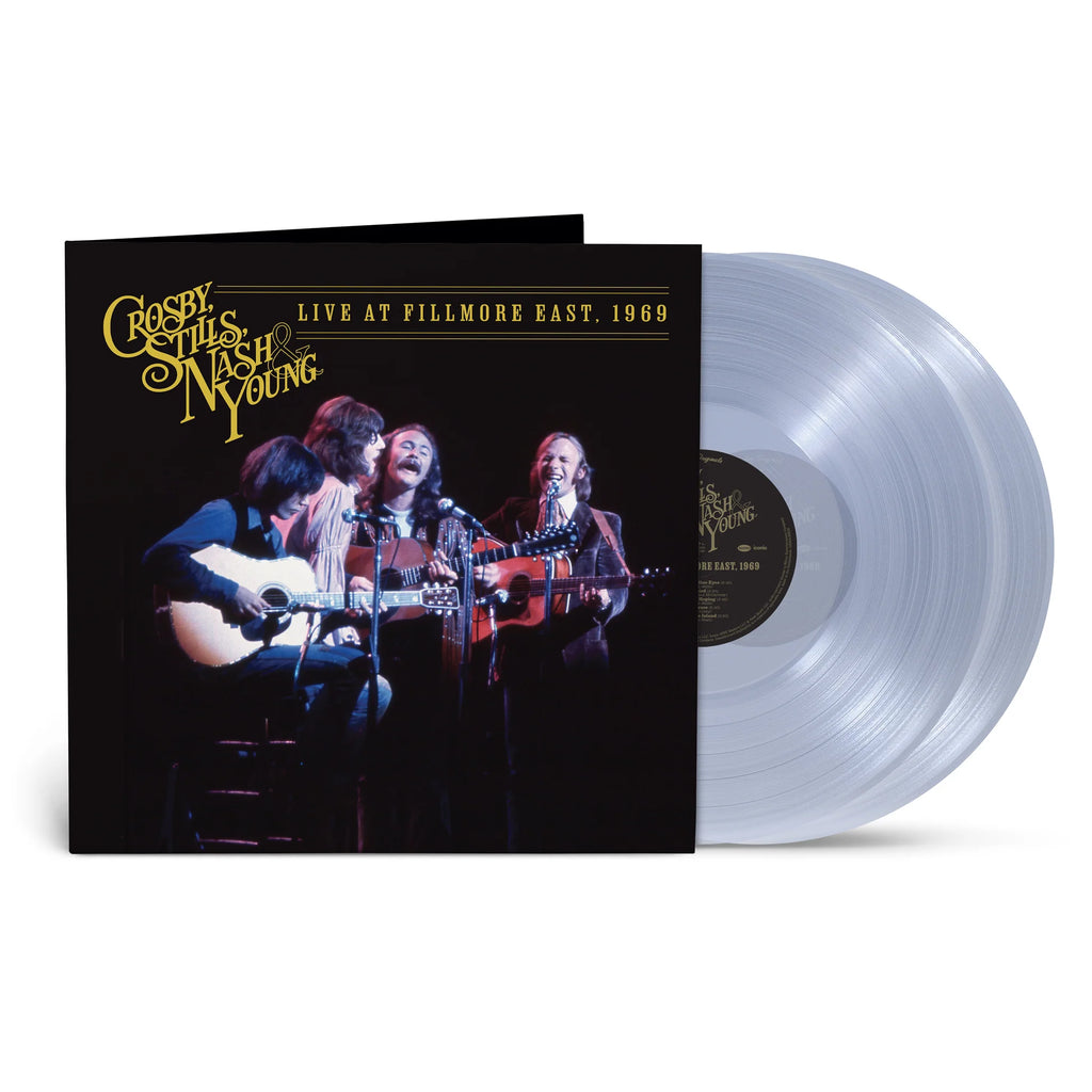 Crosby, Stills, Nash & Young - Live At The Fillmore East 1969 (2LP)(Clear)