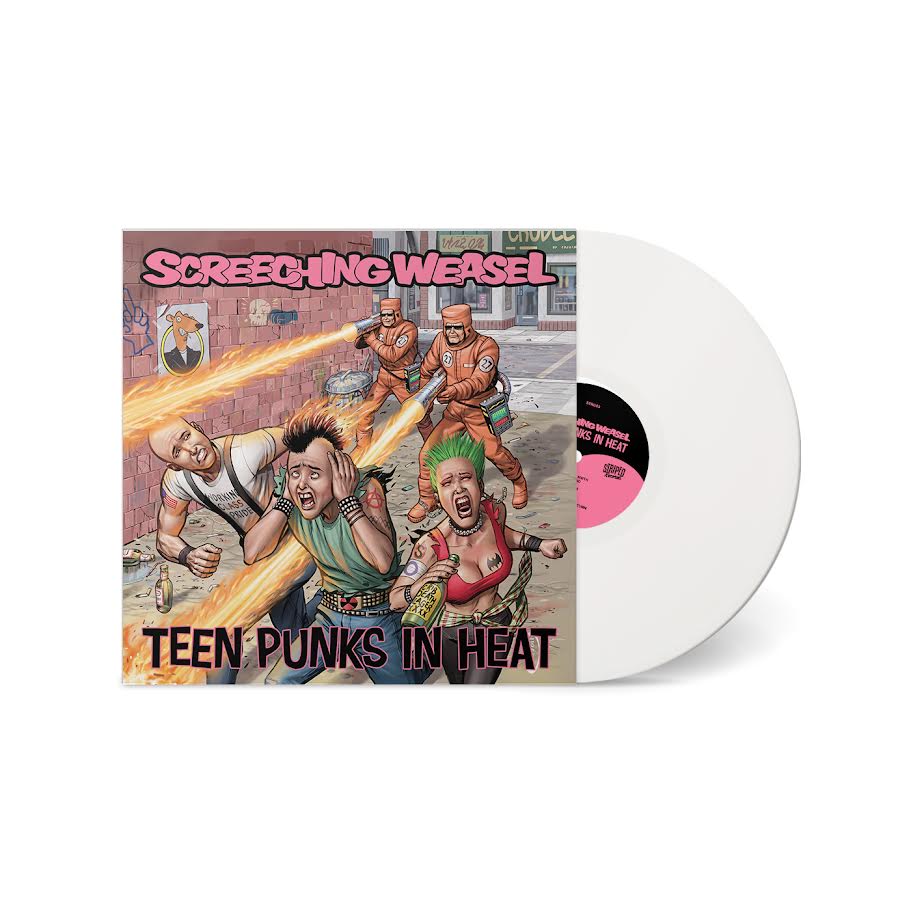 Screeching Weasel - Teen Punks In Heat (White)