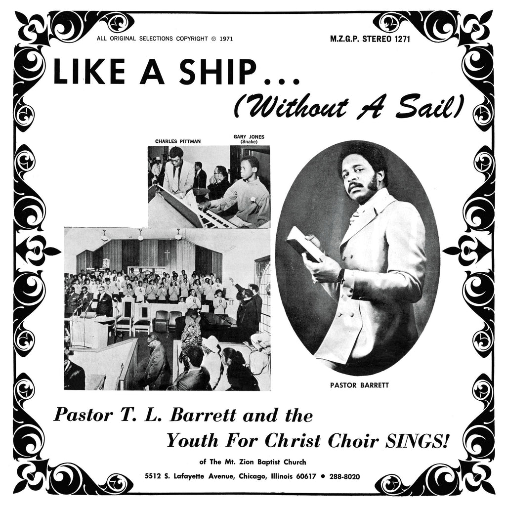 Pastor T.L. Barrett - Like A Ship (Without A Paddle)(Clear)