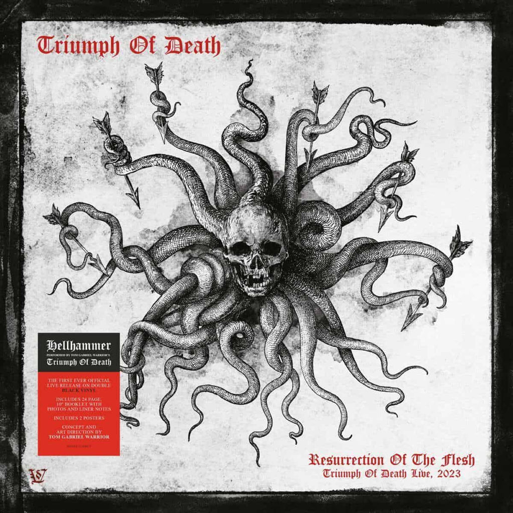 Triumph Of Death - Resurrection Of The Flesh (2LP)(Coloured)