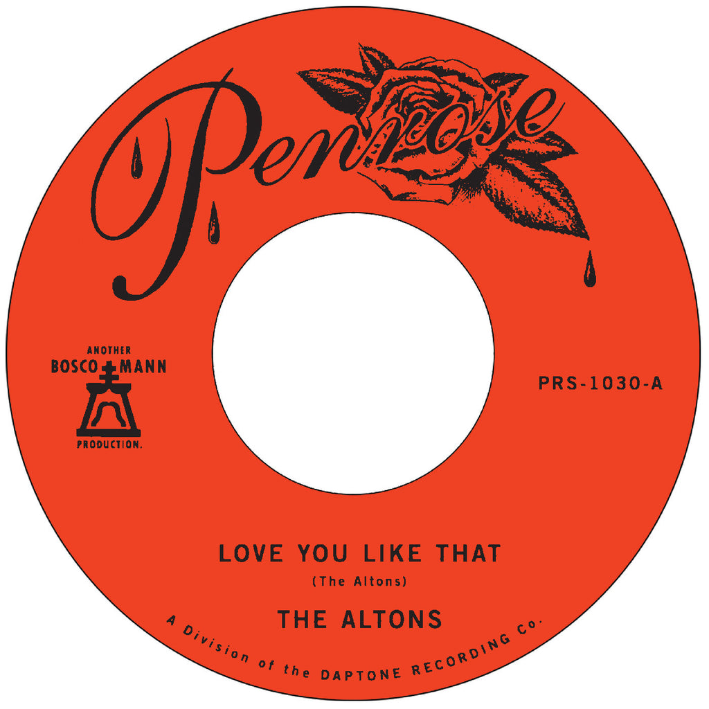 Altons - Love You Like That / I Try I Try