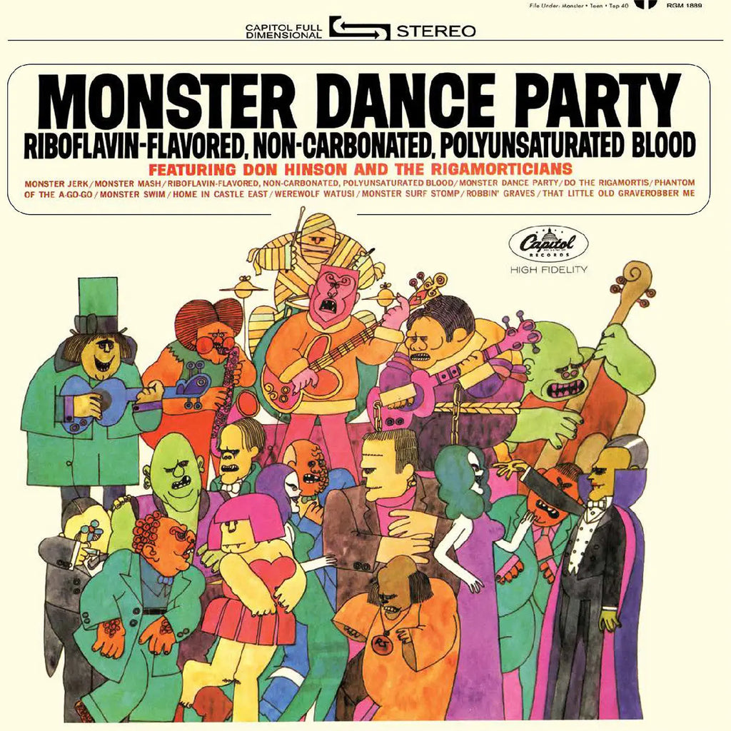 Don Hinson And The Rigamorticians - Monster Dance Party (Coloured)