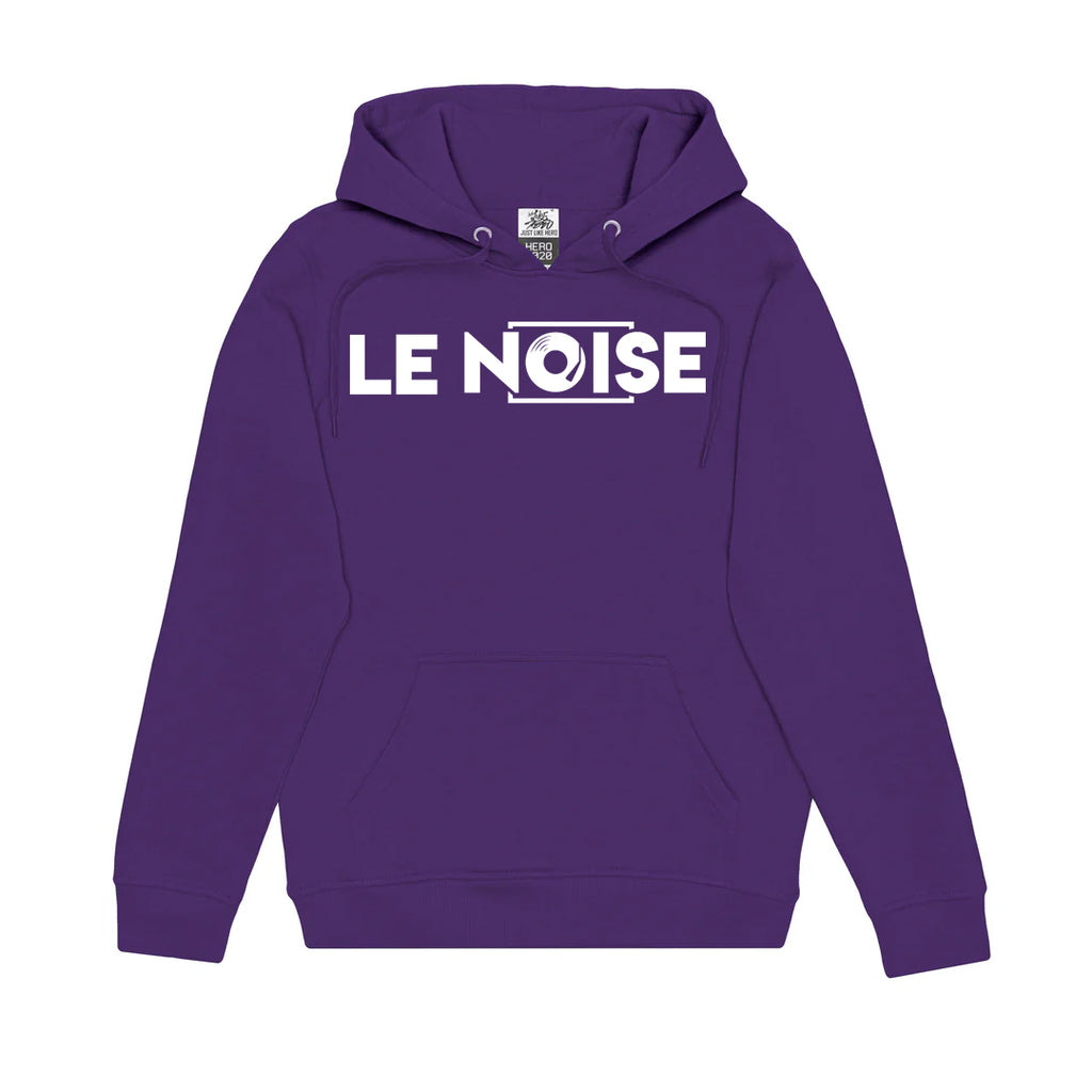 Le Noise - Classic Logo Hoodie (Purple)
