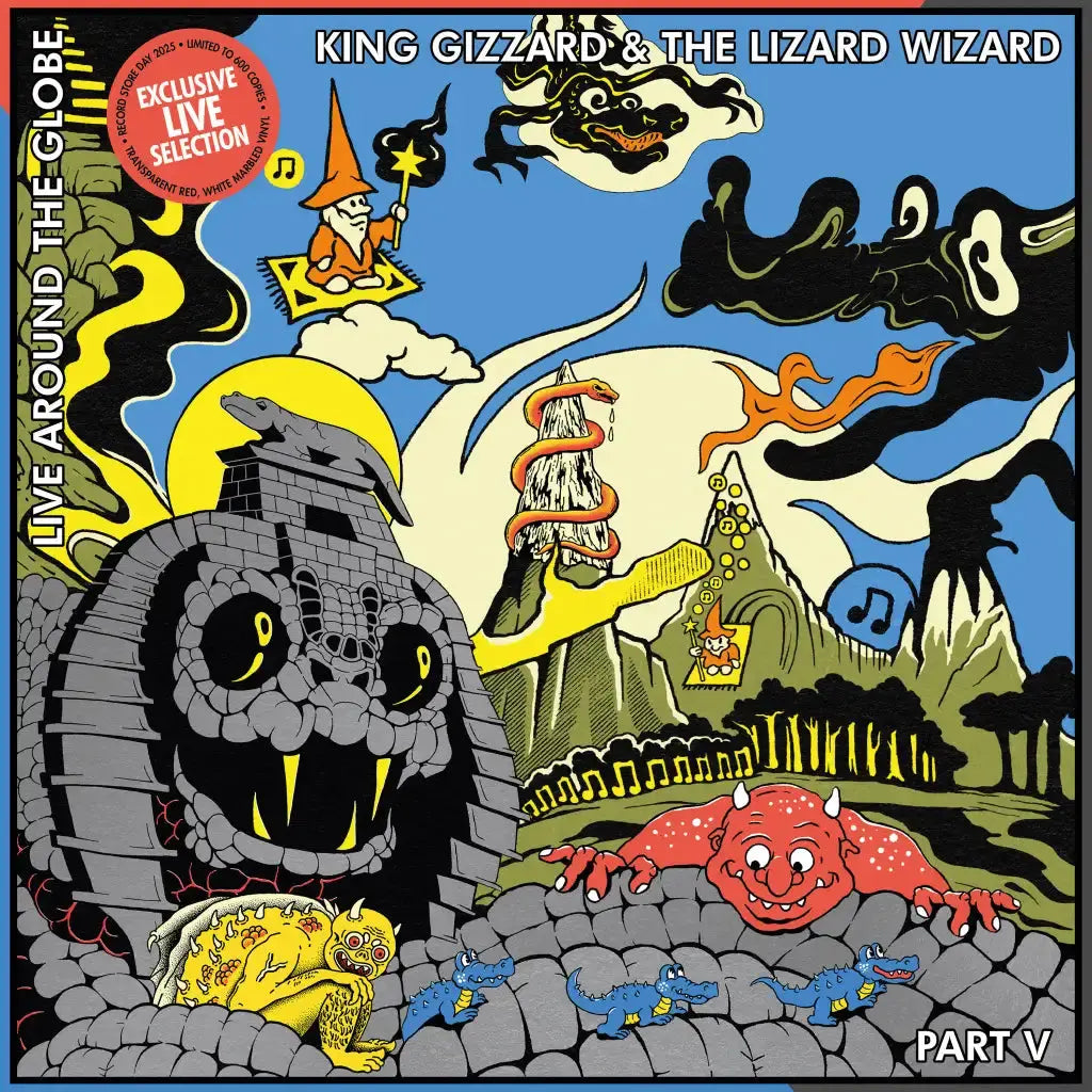 King Gizzard & The Lizard Wizard - Live Around The Globe (Coloured)
