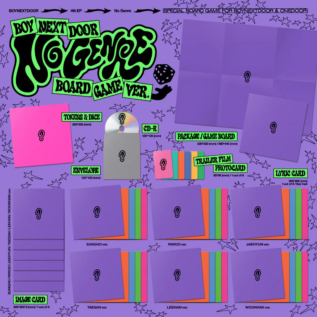 BoyNextDoor - 4th EP: No Genre (CD)