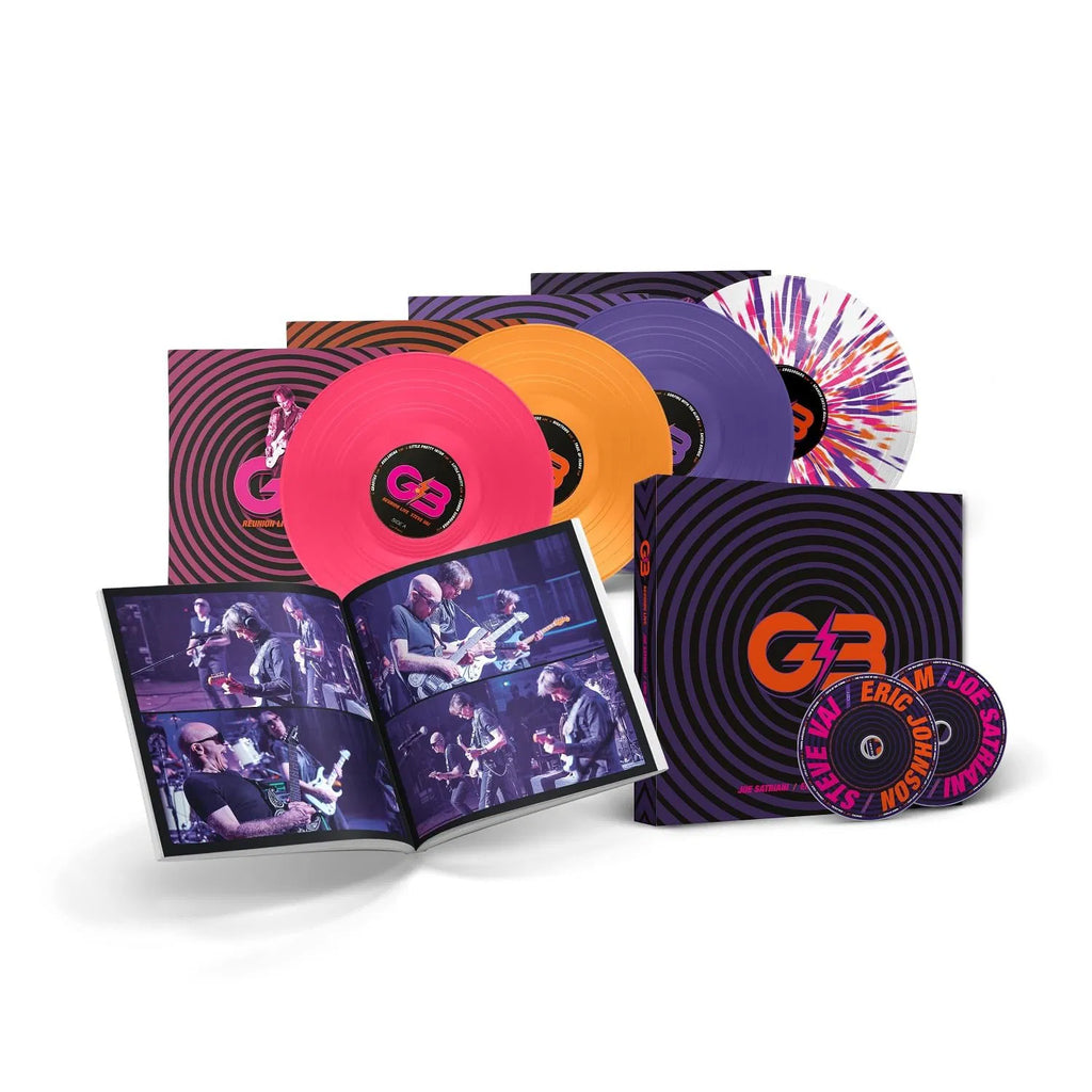 G3 - 25th Anniversary Reunion Tour (4LP)(Coloured)