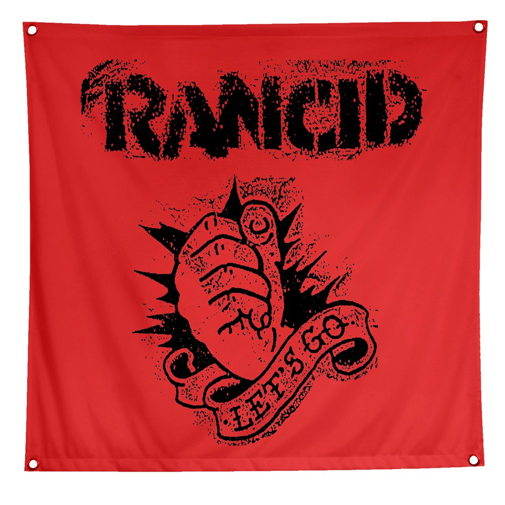 Rancid - Let's Go Flag