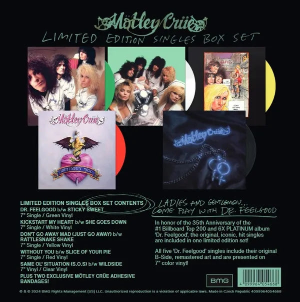 Motley Crue - Dr. Feelgood (5LP)(Coloured)