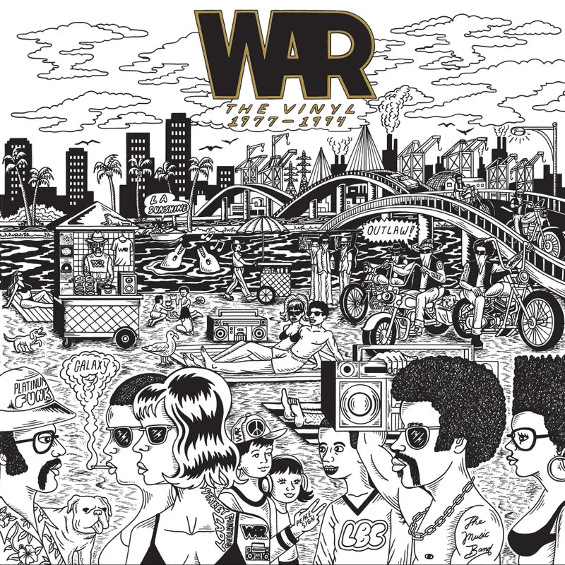 War - The Vinyl: 1977-1994 (5LP)(Coloured)