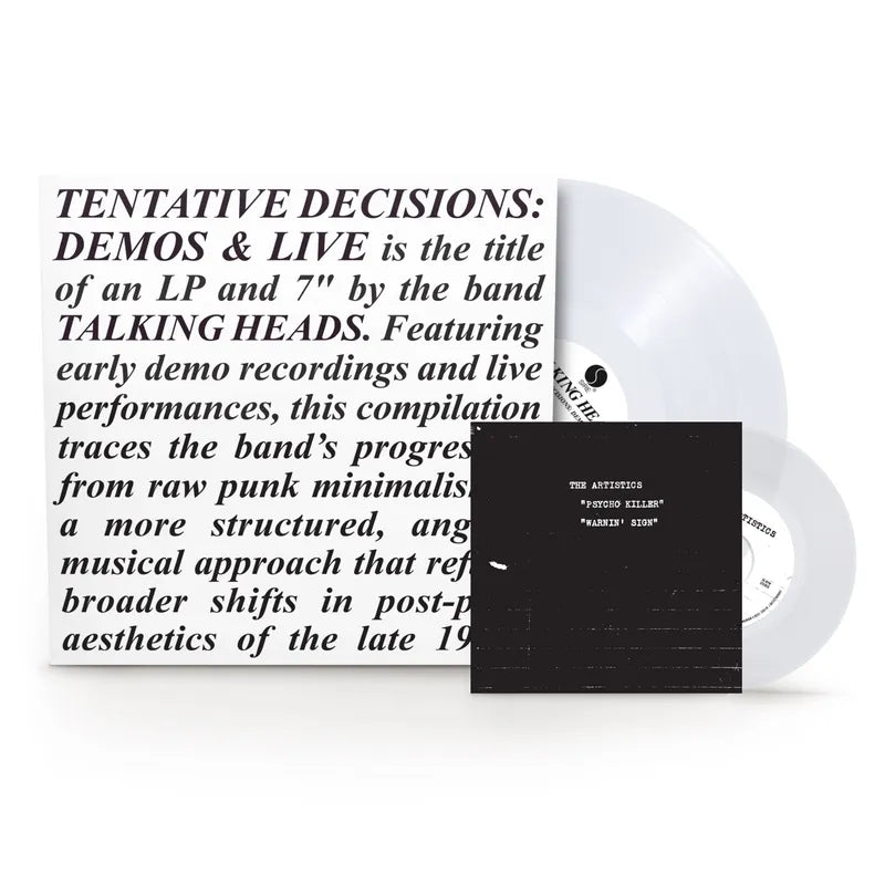 Talking Heads - Tentative Decisions: Demos & Live (Coloured)
