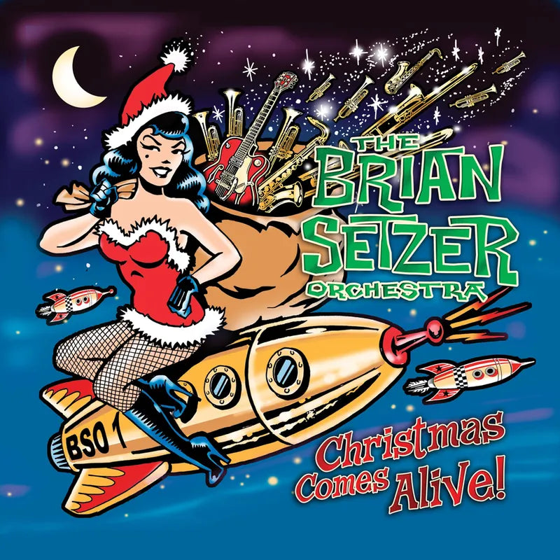 Brian Orchestra Setzer - Christmas Comes Alive! (2LP)(Coloured) (RDBF26 ...
