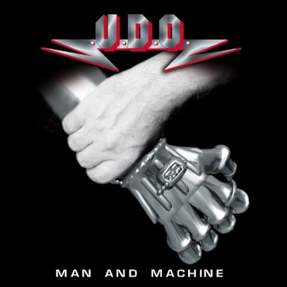 U.D.O. - Man And Machine (White)