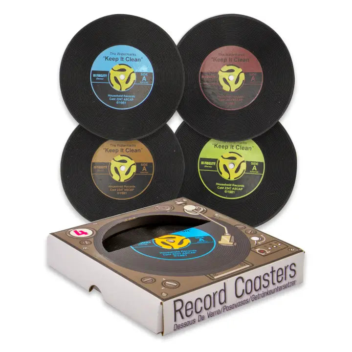 Coasters - 45 Record Coasters Set