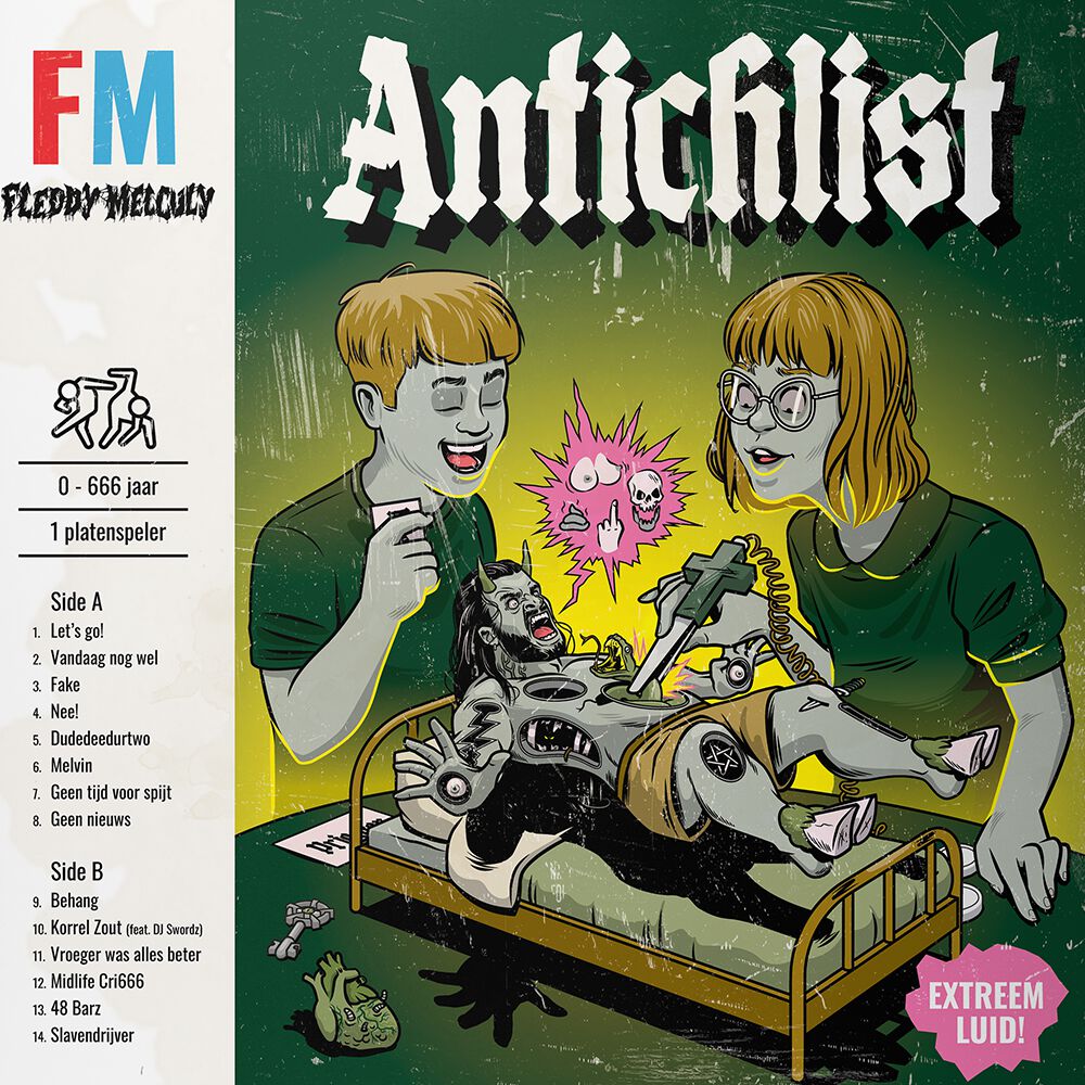 Fleddy Melculy - Antichlist (Yellow)