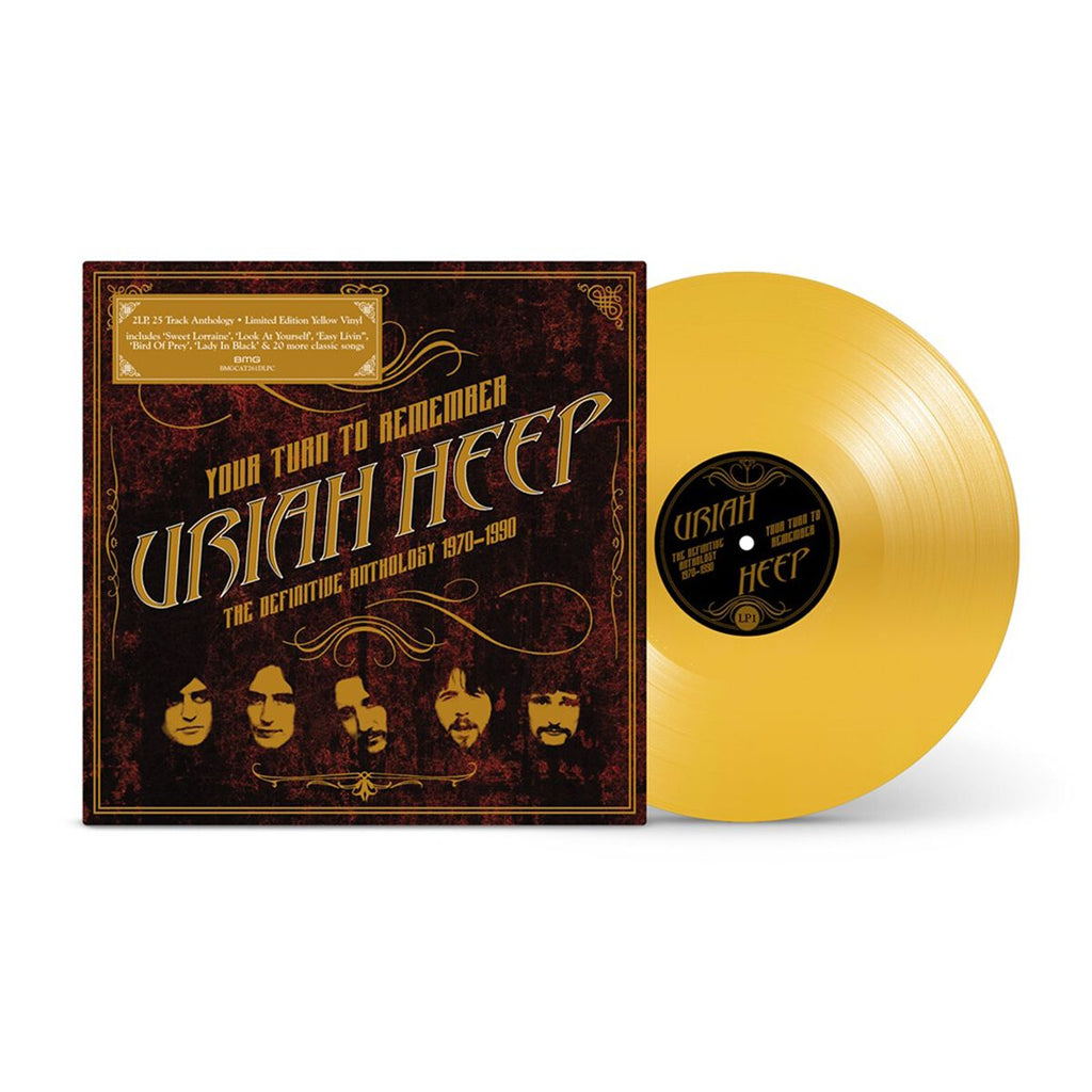 Uriah Heep - Your Turn To Remember (2LP)(Yellow)