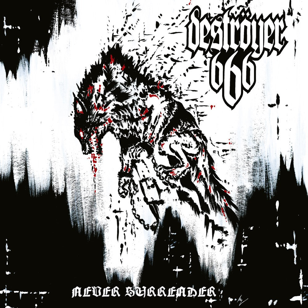 Destroyer 666 - Never Surrender (White)