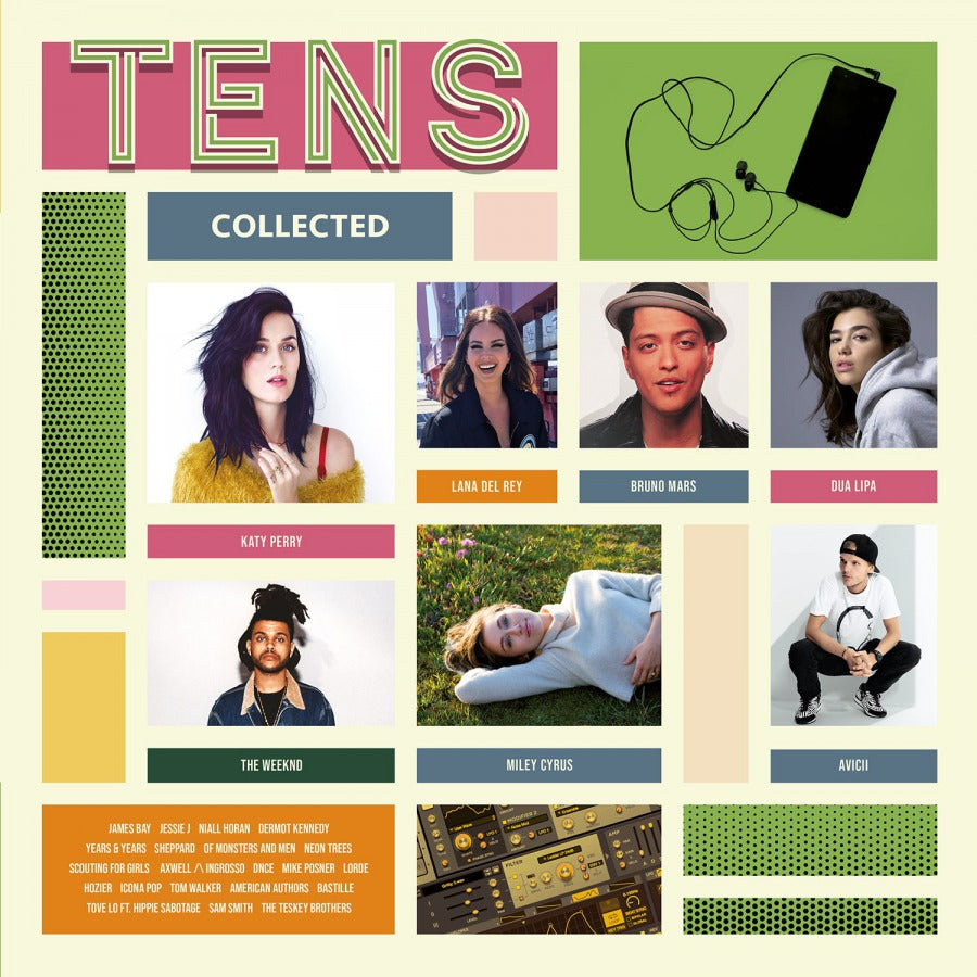 Various Artists - Tens Collected (2LP)(Damaged)