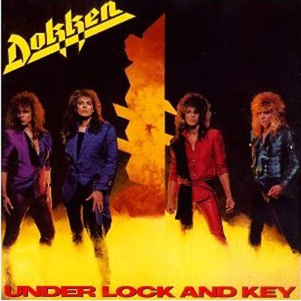 Dokken - Under Lock And Key (Yellow)