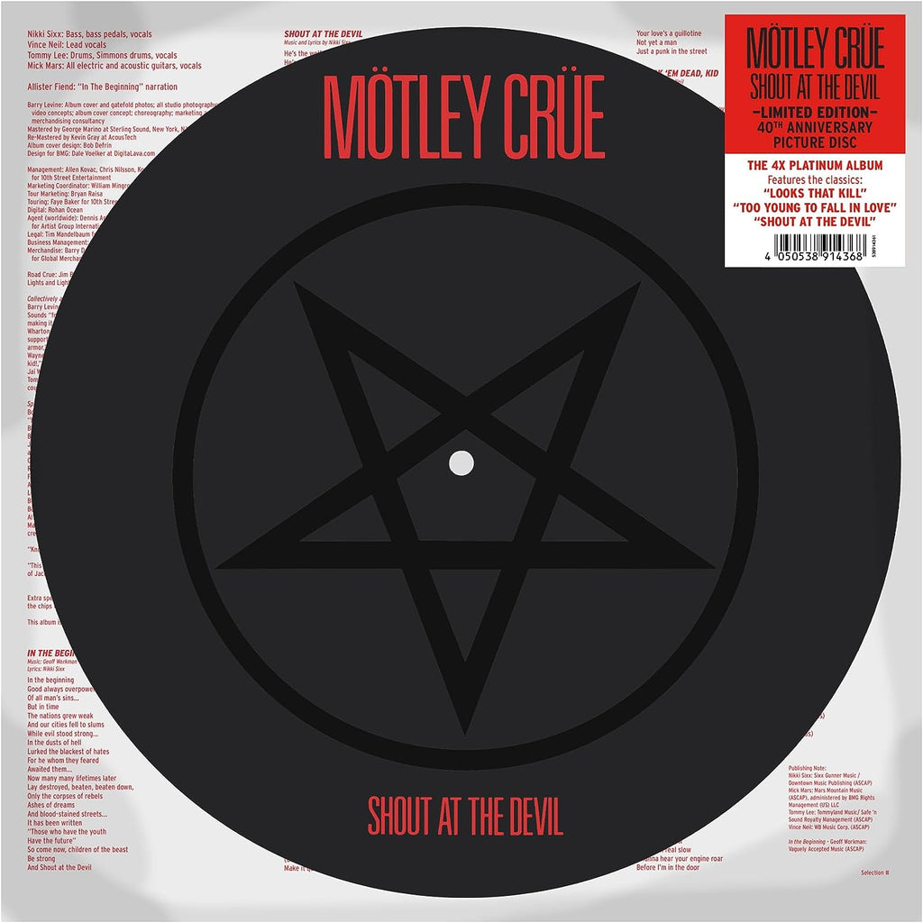Motley Crue - Shout At The Devil (Coloured)