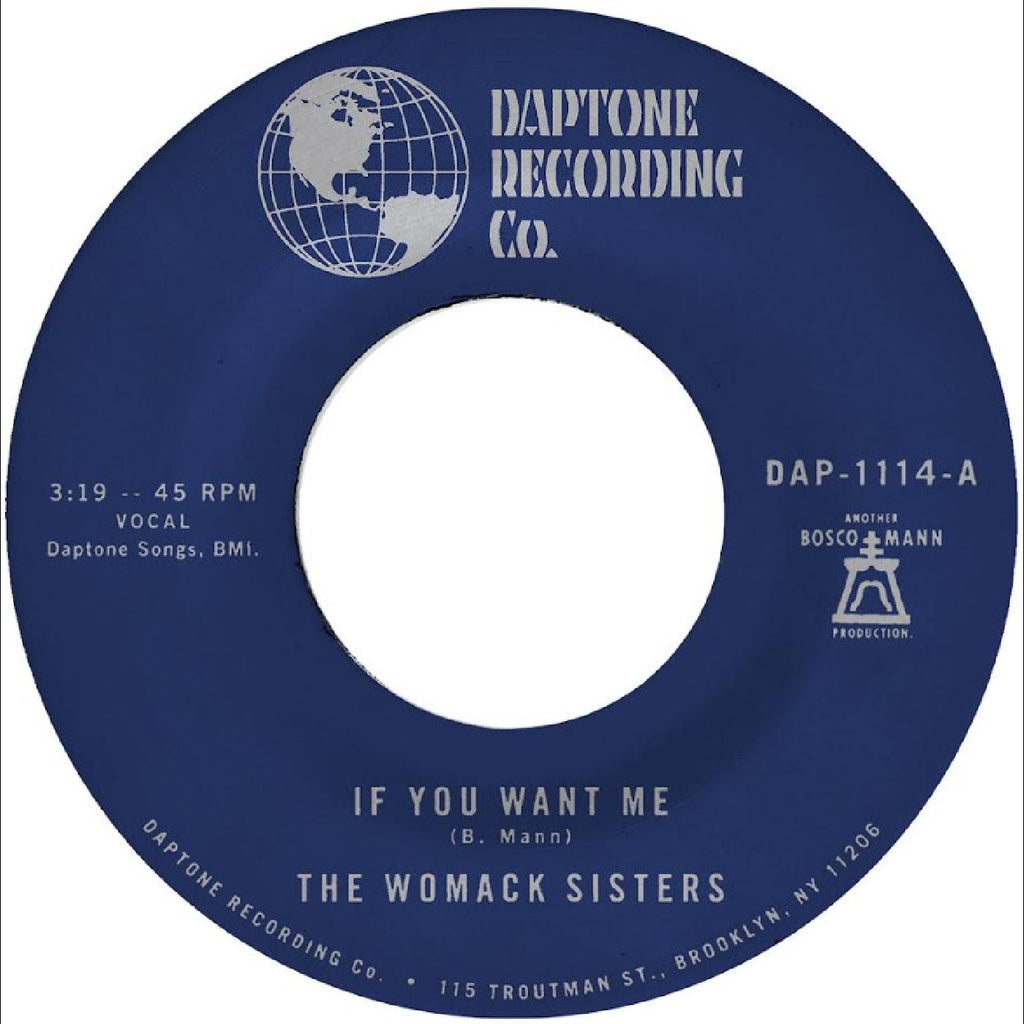 Womack Sisters - If You Want Me