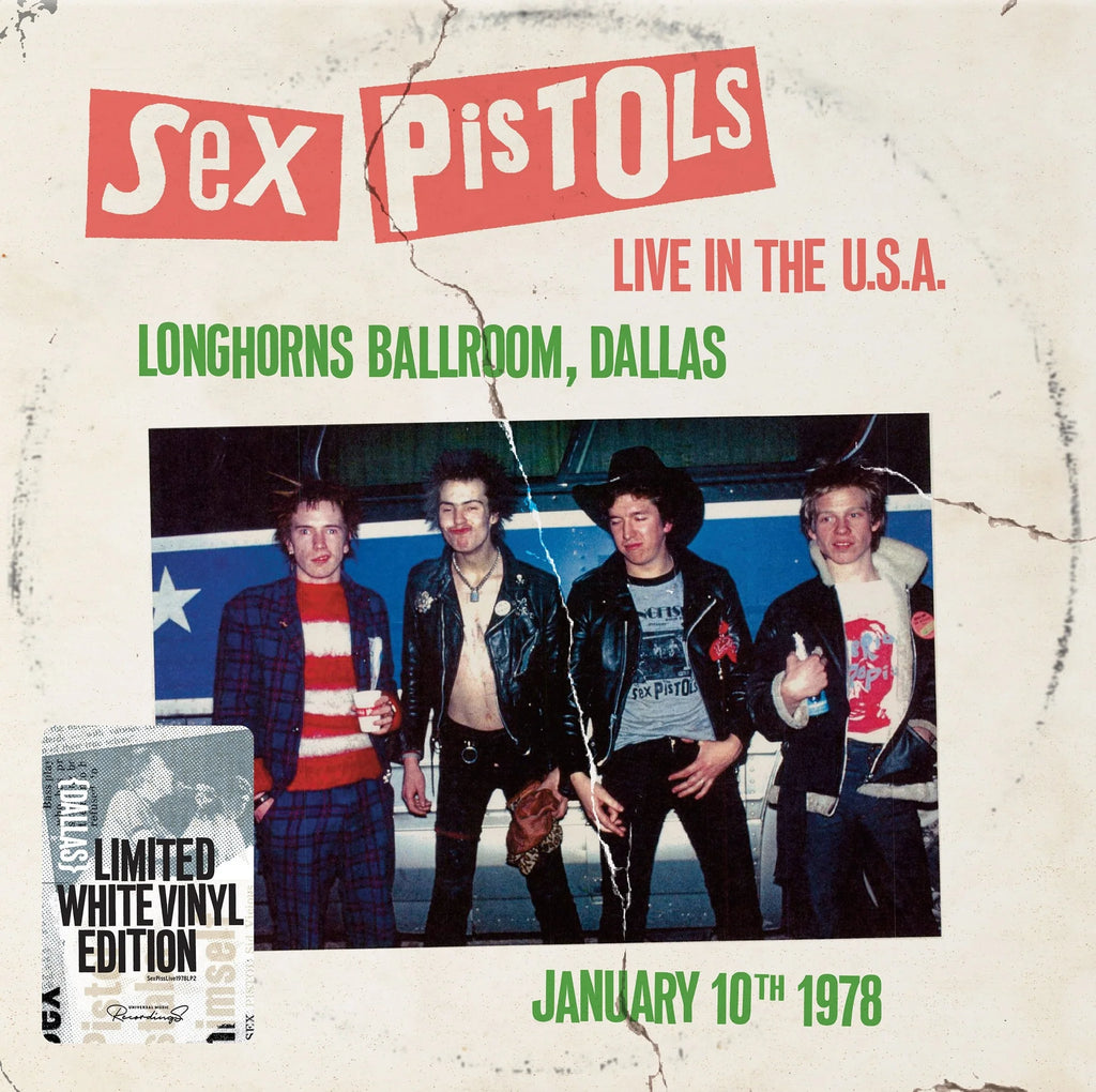 Sex Pistols - Live In The USA 1978 (White)