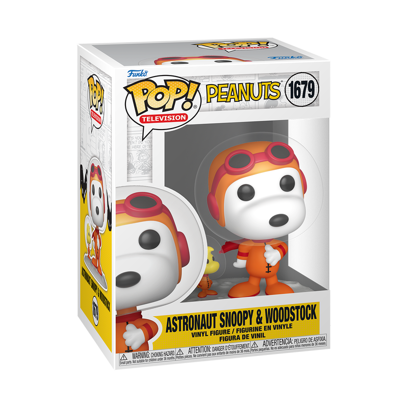 Funko - Peanuts - Astronaut Snoopy & Woodstock