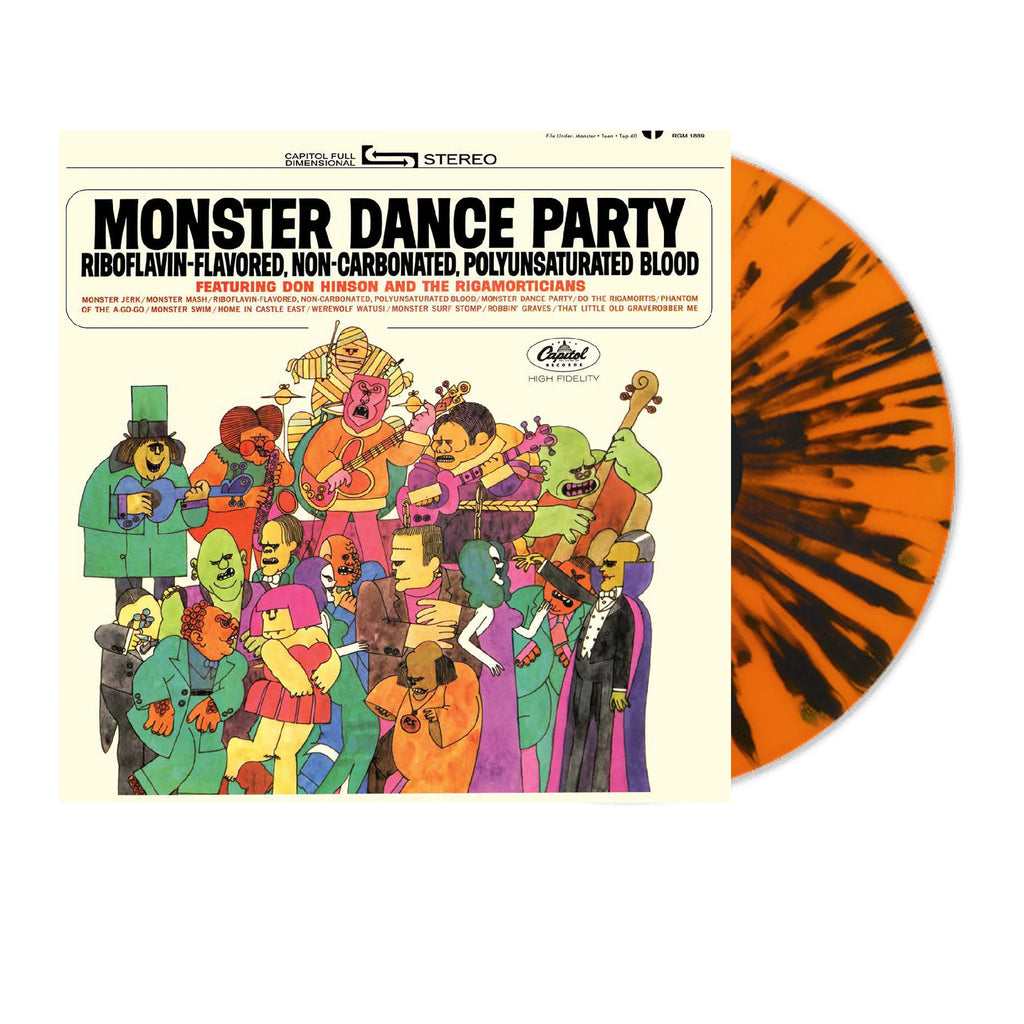 Don Hinson And The Rigamorticians - Monster Dance Party (Coloured)