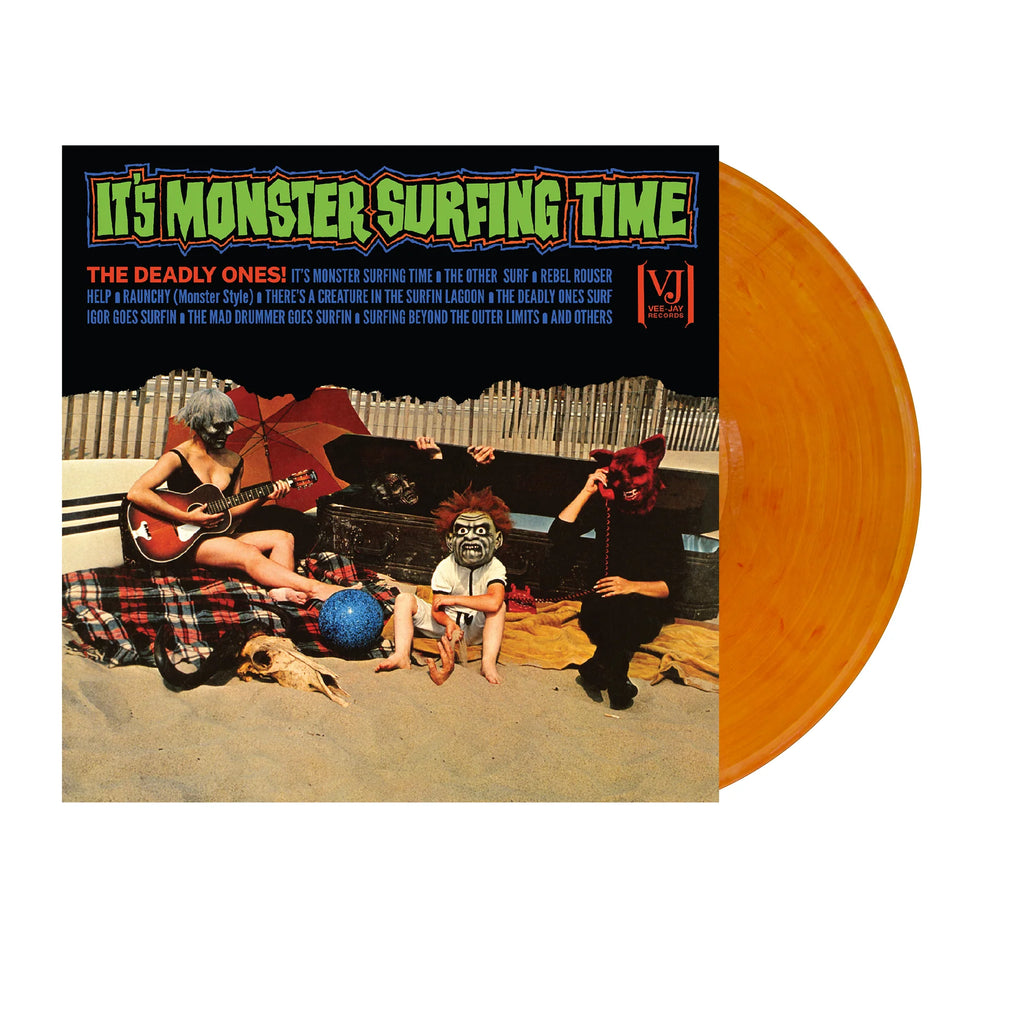 Deadly Ones - It's Monster Surfing Time (Coloured)