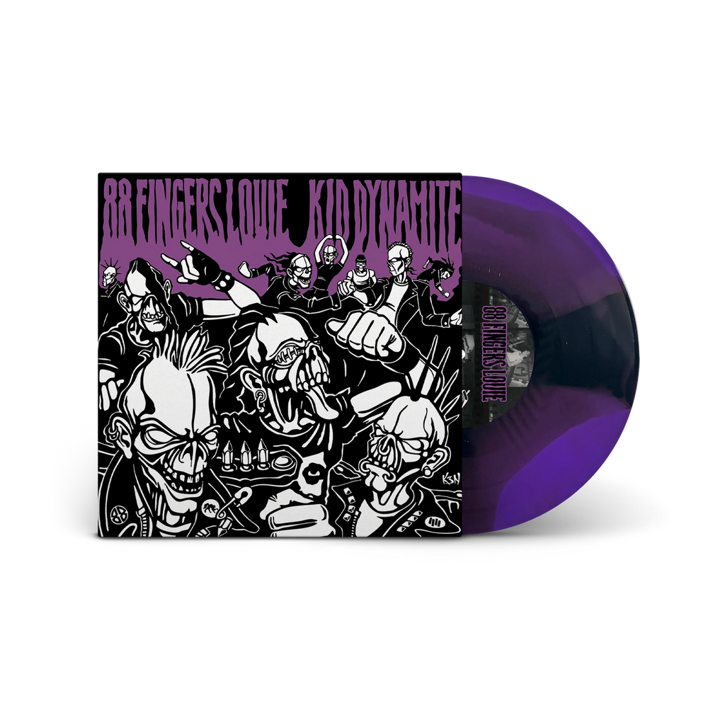 88 Fingers Louie - Kid Dynamite Split (Coloured)
