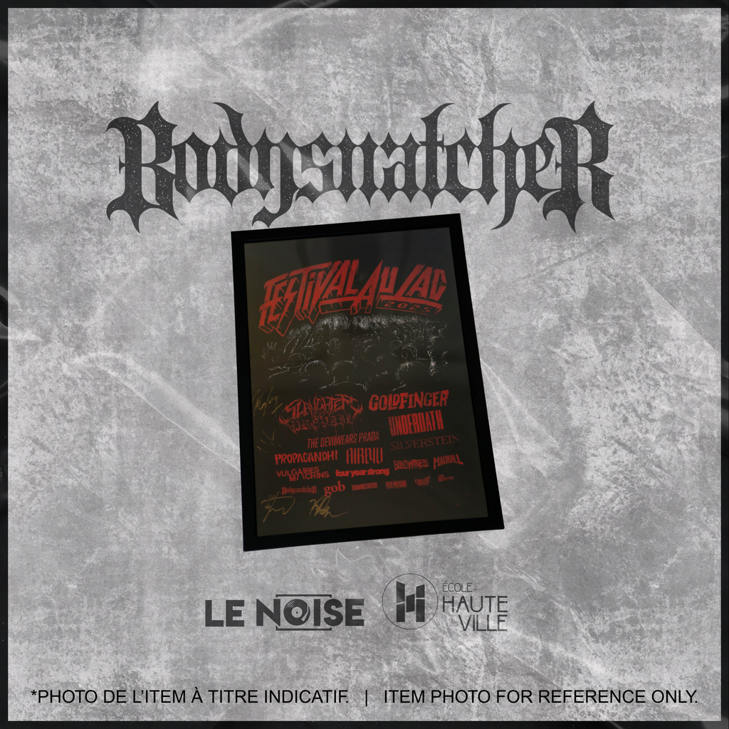 Autographed Poster - Bodysnatcher - Affiche Autographiée
