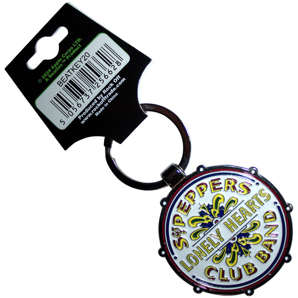 Keychain - Beatles - Drop T & Sgt Pepper Drum