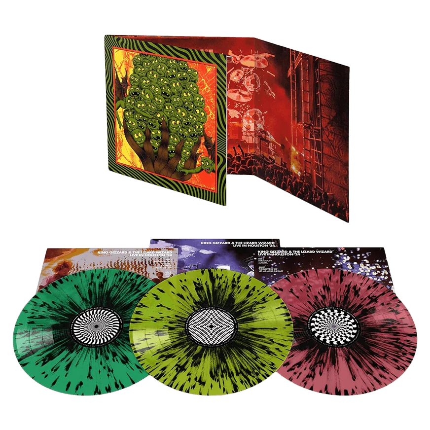King Gizzard - Live In Houston '24 (3LP)(Coloured)