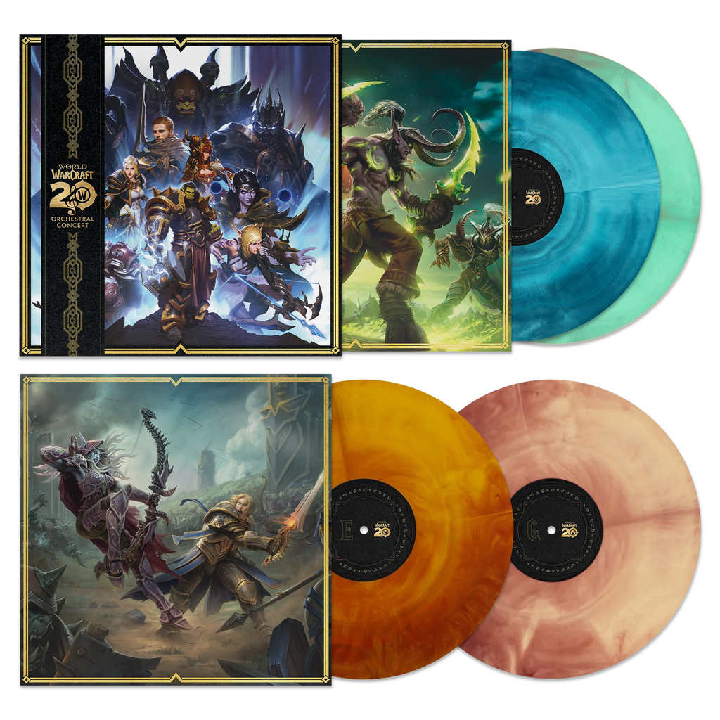 OST - World Of Warcraft: 20 Years of Music (4LP)(Coloured)