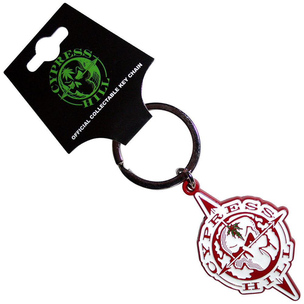 Keychain - Cypress Hill - Skull Compass