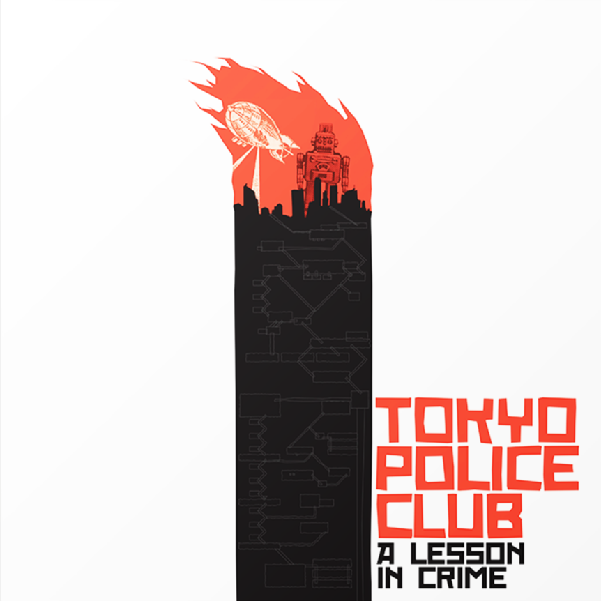 Tokyo Police Club - A Lesson In Crime (Coloured)