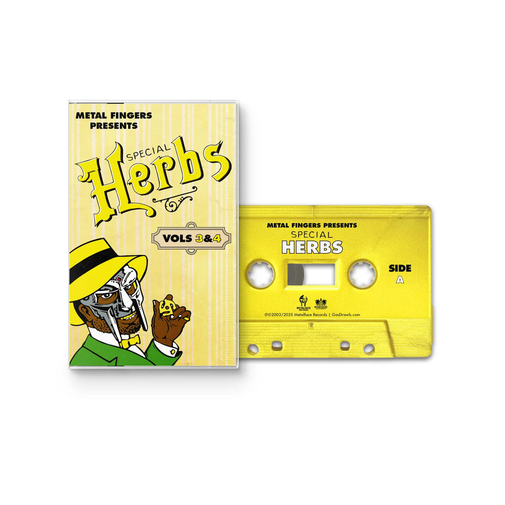 MF Doom - Metal Fingers Presents: Special Herbs Vol. 3 & 4 (Cassette)