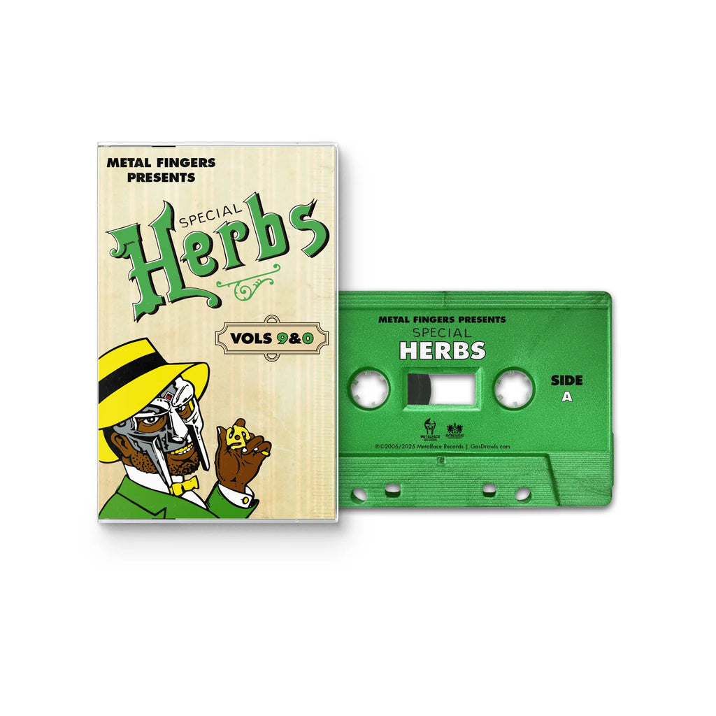 MF Doom - Metal Fingers Presents: Special Herbs Vol. 9 & 0 (Cassette)