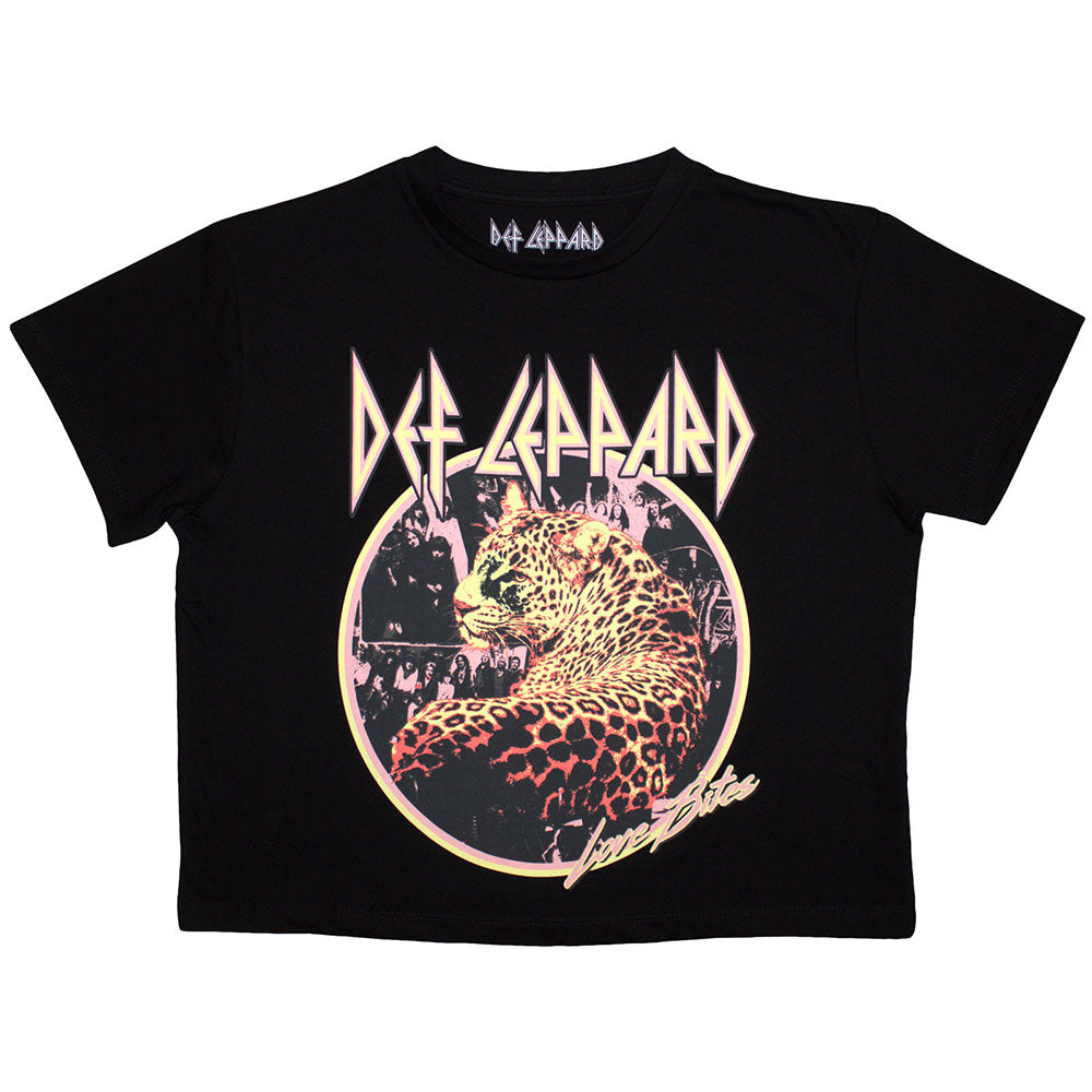 Def Leppard - Love Bites Crop Top