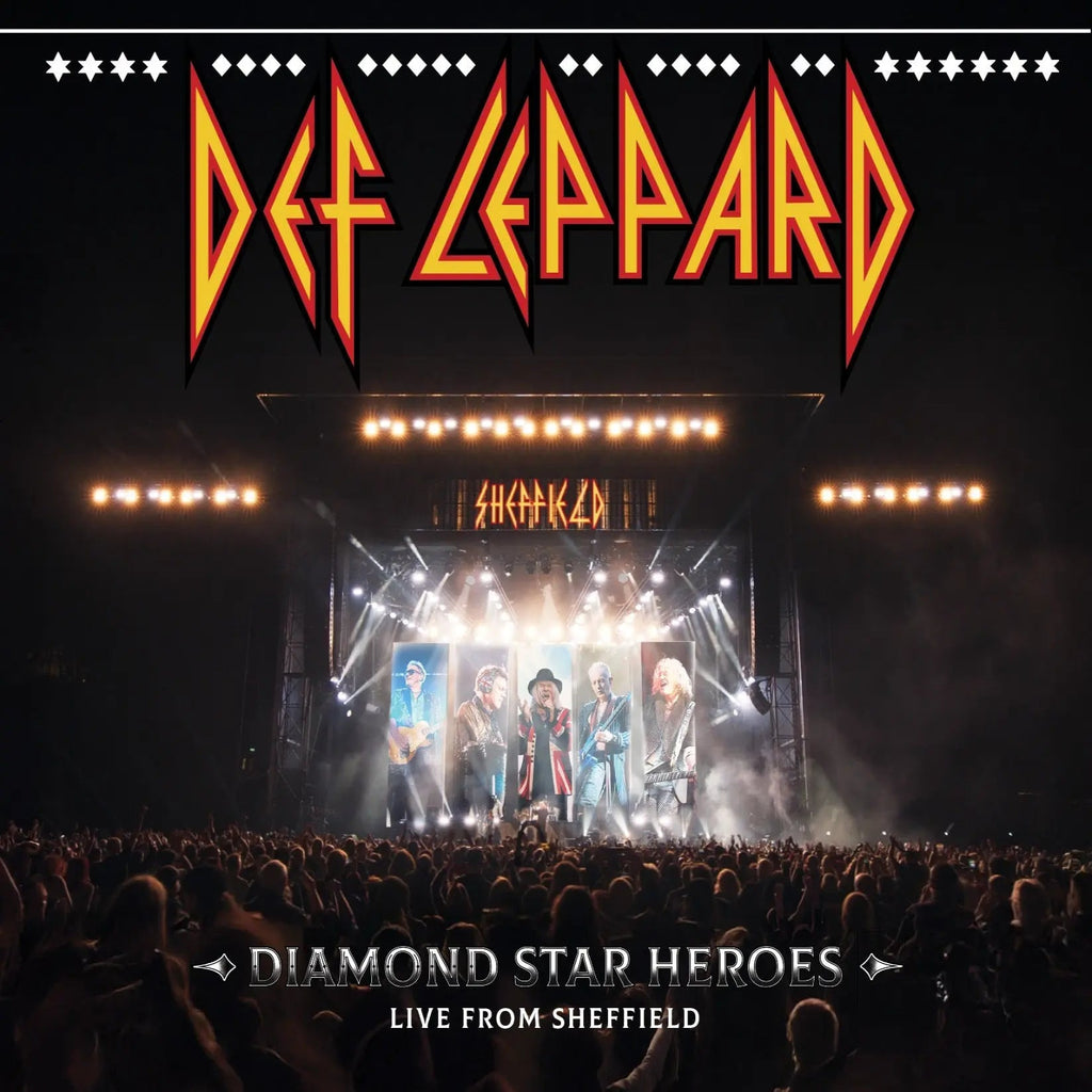 Def Leppard - Diamond Star Heroes Live From Sheffield (2LP)(Coloured)