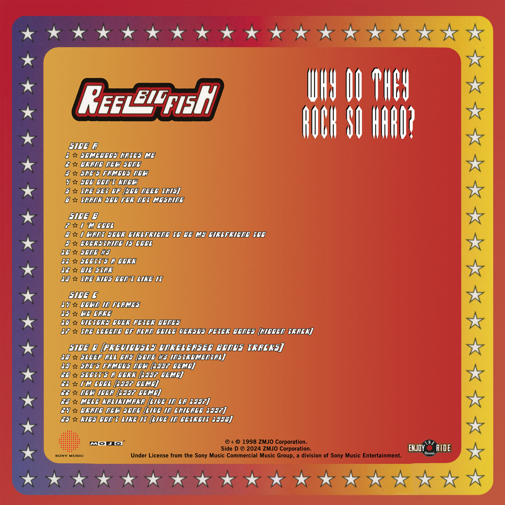 Reel Big Fish - Why Do They Rock So Hard? (2LP)(Red)