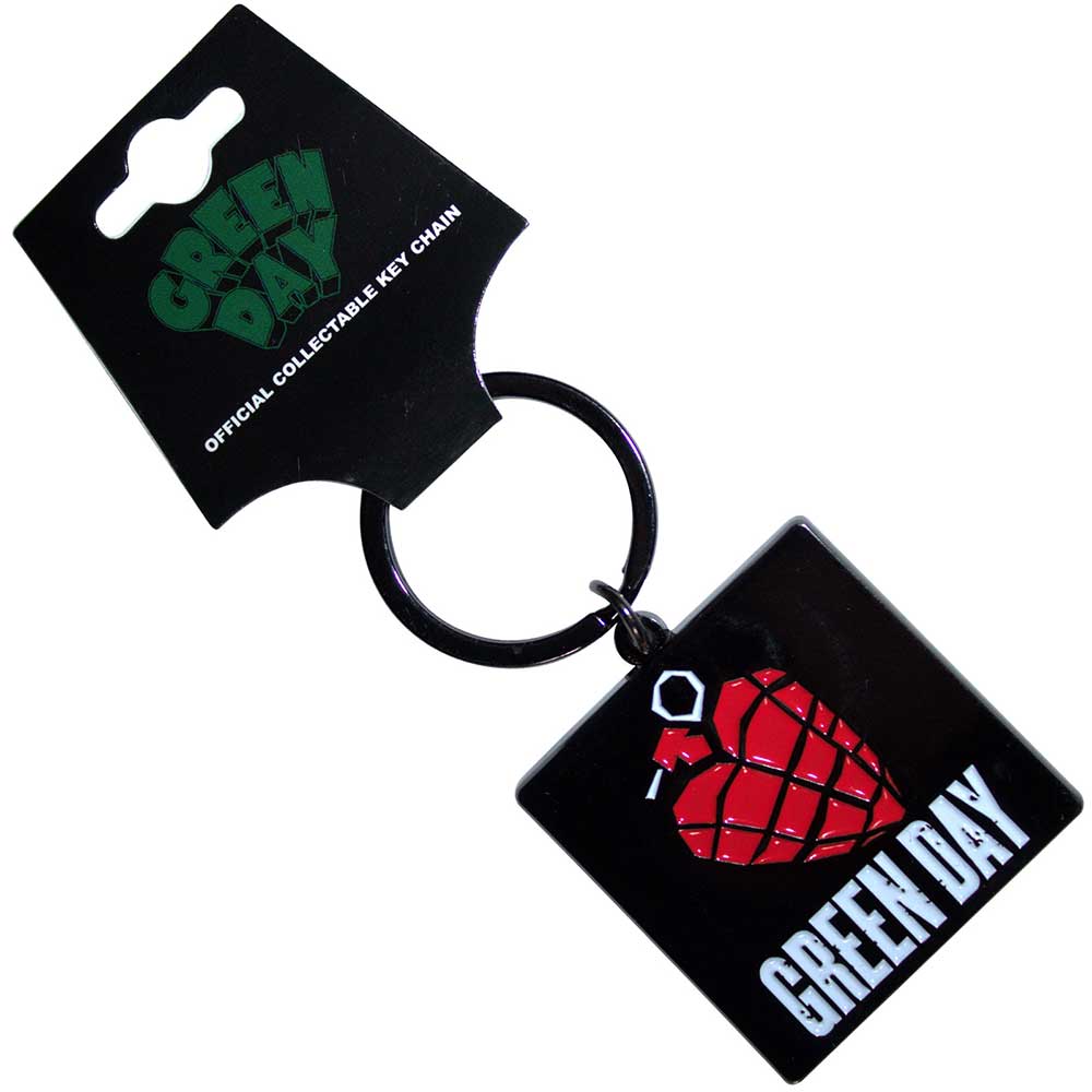 Keychain - Green Day - Heart Grenade