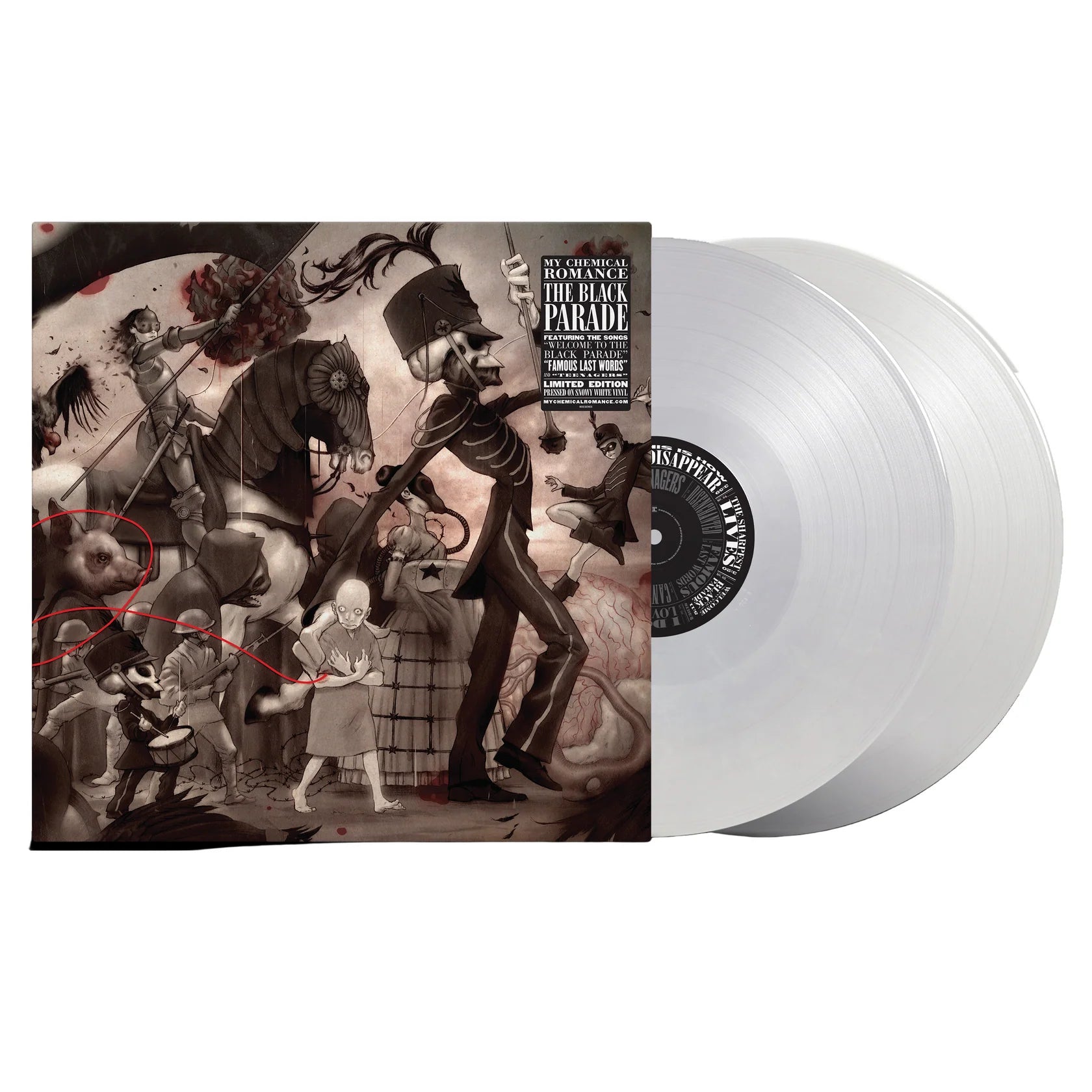 My Chemical Romance - The Black Parade (2LP)(White) – Le Noise My Chemical Romance - The Black Parade (2LP)(White) – Le Noise