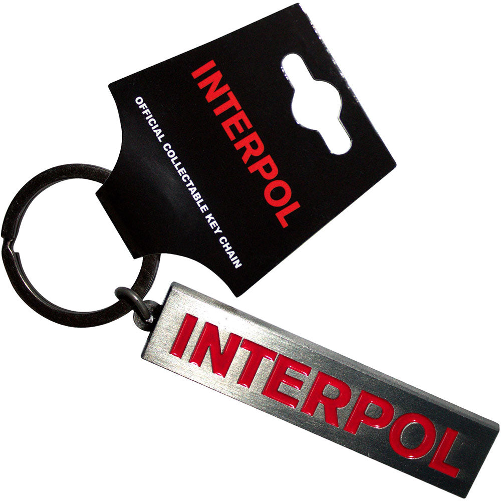 Keychain - Interpol - Text Logo