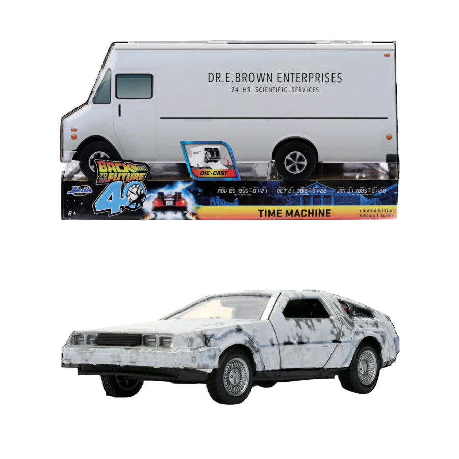Jada Toys - Back To The Future - Delorean Frosted
