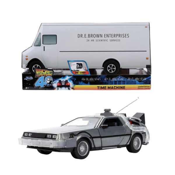 Jada Toys - Back To The Future - Delorean Silver
