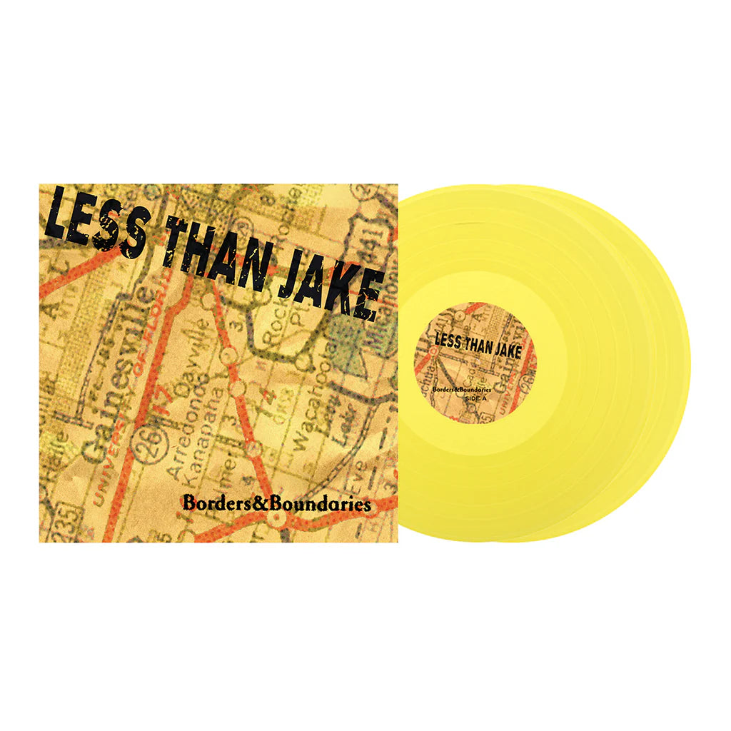 Less Than Jake - Borders & Boundaries (2LP)(Yellow)